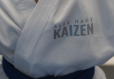 Alex Hart KAIZEN Logo White Gi Kids